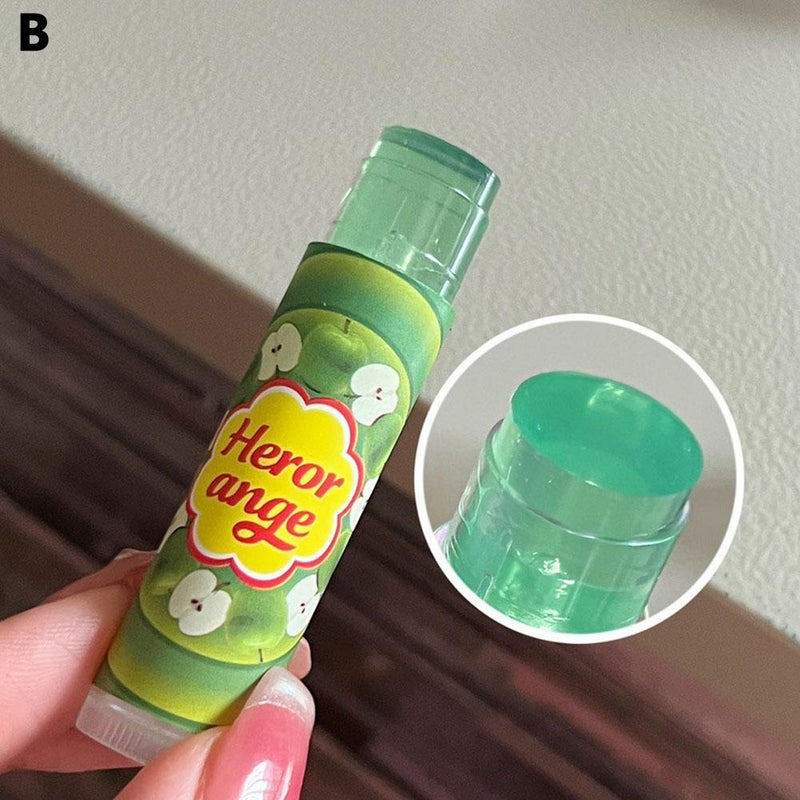 HERORANGE ~ Multi-Flavor Lollipop Lip Balm/Lip Mask - Moisturizes, Hydrates, Removes Dead Skin, Reduces Lip Lines - Unisex